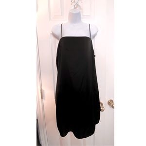 Forever 21 Black Slip Mini Dress | Size Medium